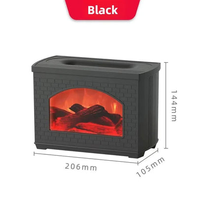 Simulated Fireplace Air Humidifier and Aroma Diffuser