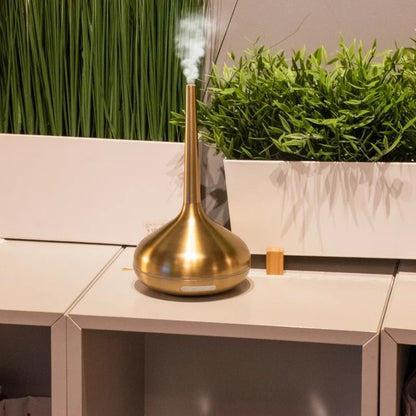 Ultrasonic Humidifier Silver Gold for Home and Office
