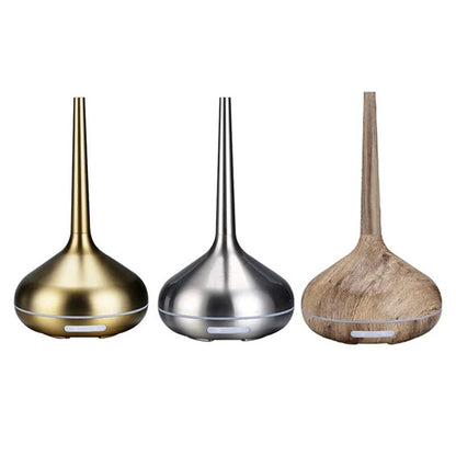 Ultrasonic Humidifier Silver Gold for Home and Office