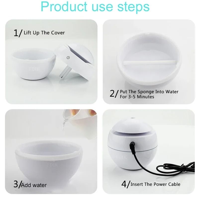 Ultrasonic Quiet Large Aromatherapy Cold Mist Humidifier Wood Grain Aroma Diffuser