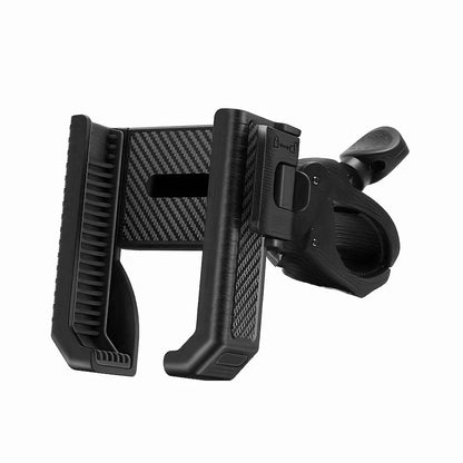 Motorcycle Handlebar Phone Mount, Bike Holder Stand, GPS Support Clip, Shockproof Mobile Bracket for Phones