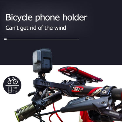 Universal Shockproof Mount for Motorcycle, Multifunctional Bicycle Phone Holder, Garmin Edge, SRAM, Secure Silicone Grip