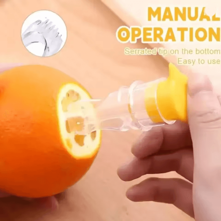 FreshEase Mini Citrus Juicer Easy Handheld Fruit Squeezer