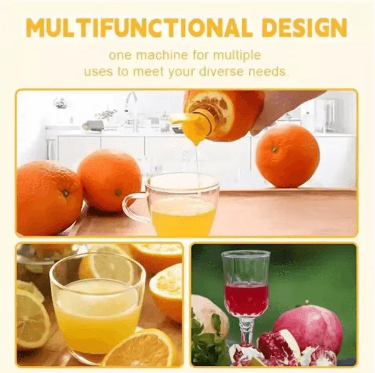 FreshEase Mini Citrus Juicer Easy Handheld Fruit Squeezer