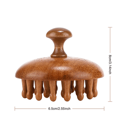 SandalEase Wood Therapy Massage Comb
