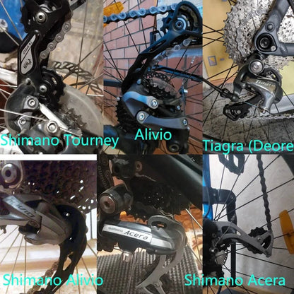 Bicycle Rear Derailleur Pulley Wheel with Bearing for Smooth Gear Shifting