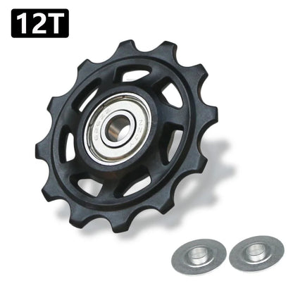 Bicycle Rear Derailleur Pulley Wheel with Bearing for Smooth Gear Shifting