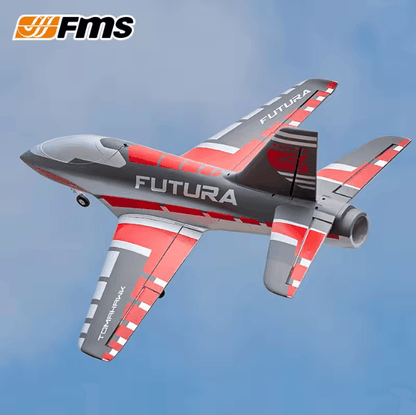 FMS Futura 64mm EDF RC Jet Airplane with Flaps Sport Trainer Model