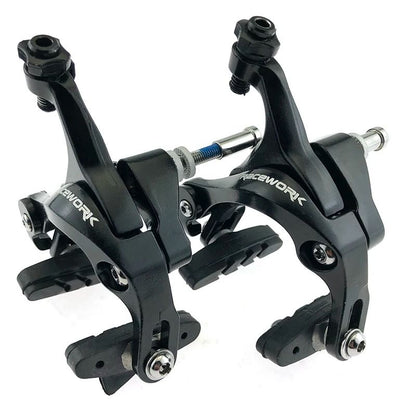 Precision Dual Pivot Road Bike Brake Calipers with Pads