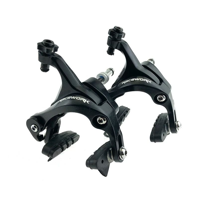 Precision Dual Pivot Road Bike Brake Calipers with Pads