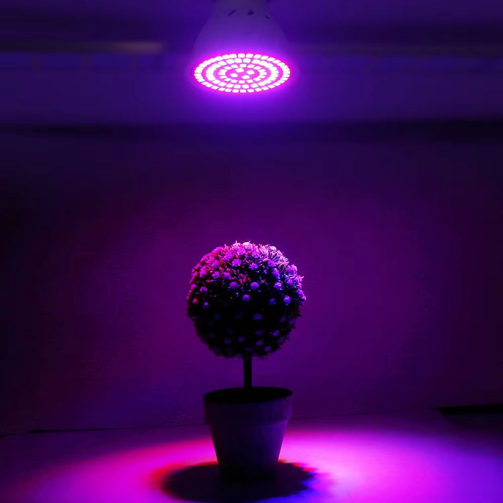 GreenGrowth Full-Spectrum E27 LED Grow Bulb – 60/80 LEDs 220 V for Indoor Plants