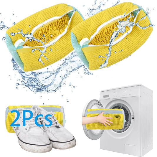 Multifunctional Shoe and Laundry Wash Bag Cotton Protective Net