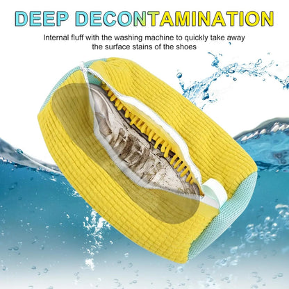Multifunctional Shoe and Laundry Wash Bag Cotton Protective Net