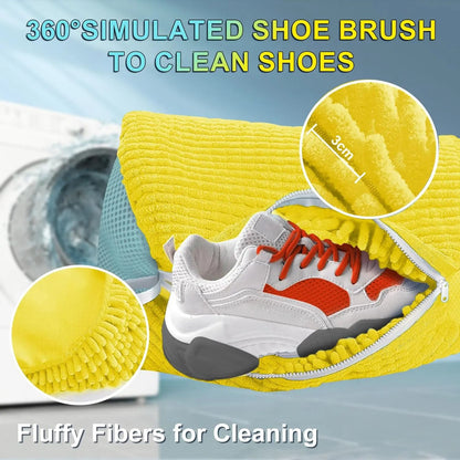 Multifunctional Shoe and Laundry Wash Bag Cotton Protective Net