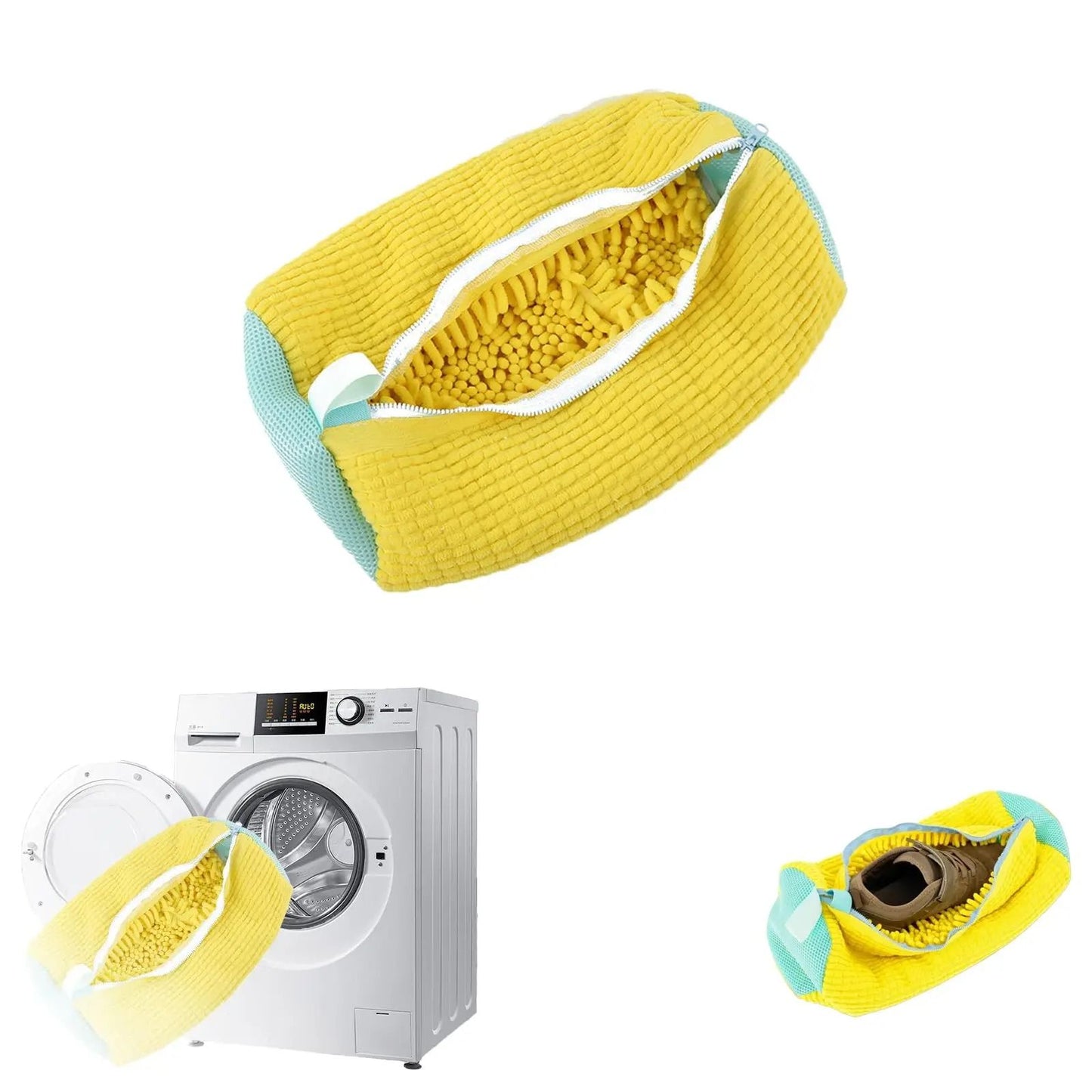 Multifunctional Shoe and Laundry Wash Bag Cotton Protective Net