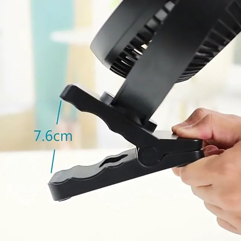 USB Charging Home Table Wireless Electric Fan with 10000mAh Battery