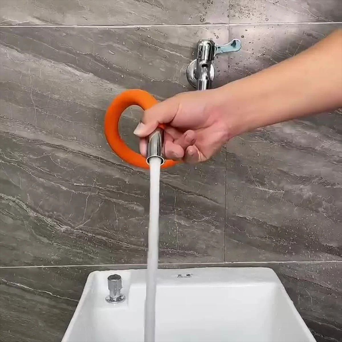 Universal Silicone Faucet Extension Pipe for Kitchen and Bathroom