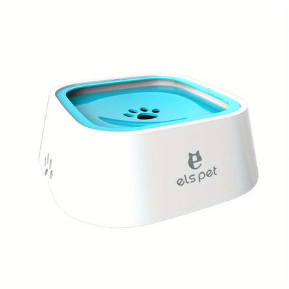 No Spill Slow Feeder Pet Water Bowl for Dogs and Cats