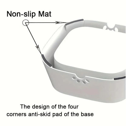 No Spill Slow Feeder Pet Water Bowl for Dogs and Cats