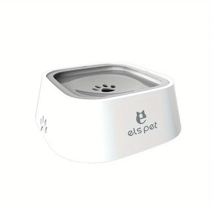 No Spill Slow Feeder Pet Water Bowl for Dogs and Cats