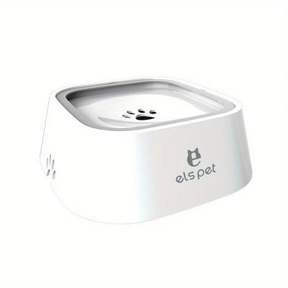 No Spill Slow Feeder Pet Water Bowl for Dogs and Cats