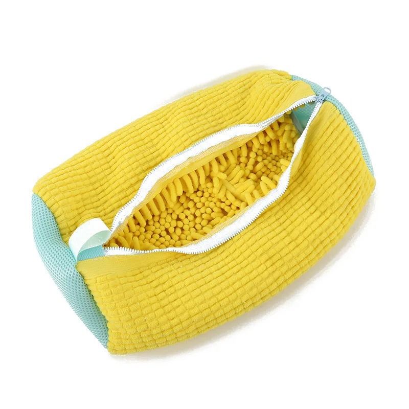 Shoe and Laundry Wash Bag with Fluffy Fibers Anti Deformation Organizer