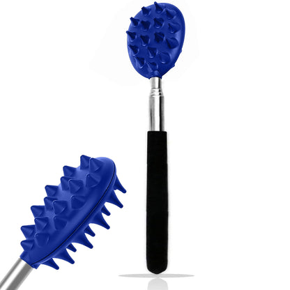 Deep Back Scratcher for Men and Women, Extendable Back Cracker with Dual Scratch Surfaces, Back and Body Massager Stick