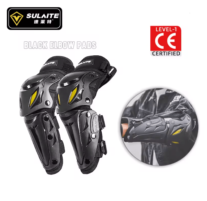 Motocross Moto Protection Knee and Elbow Pad Set for Off-Road Racing