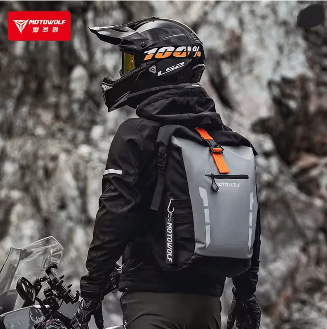 Motowolf Waterproof Motorcycle Backpack 20L Large Capacity Riding Bag