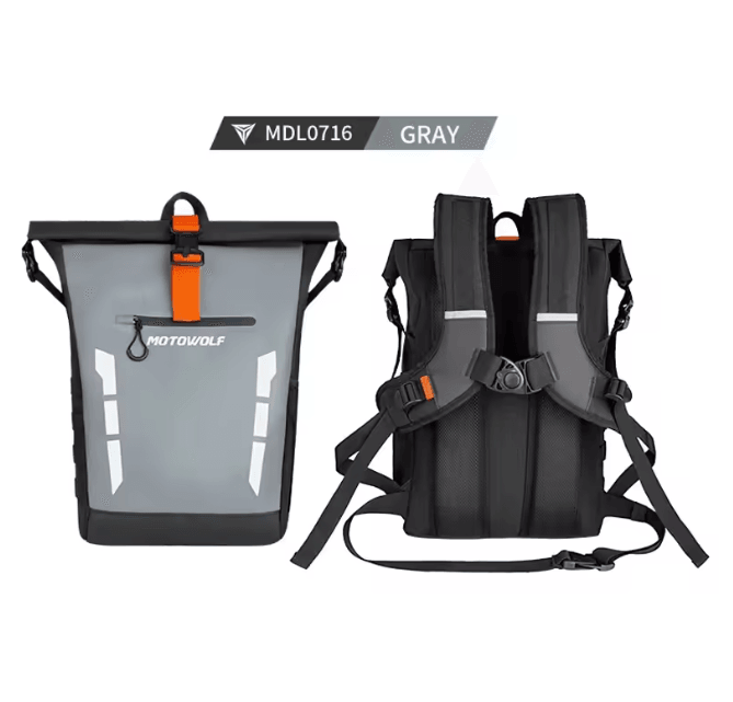 Motowolf Waterproof Motorcycle Backpack 20L Large Capacity Riding Bag
