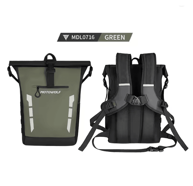 Motowolf Waterproof Motorcycle Backpack 20L Large Capacity Riding Bag