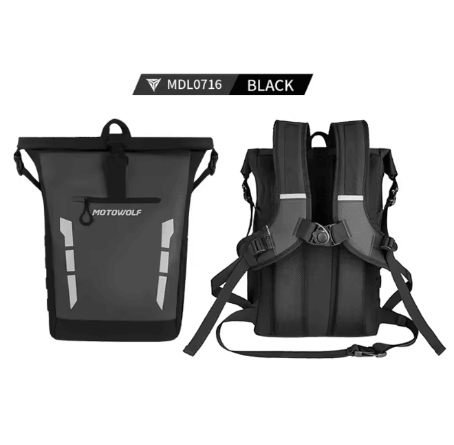 Motowolf Waterproof Motorcycle Backpack 20L Large Capacity Riding Bag