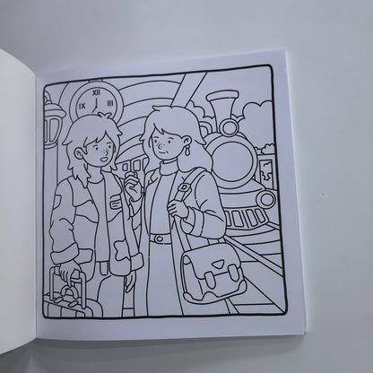 Cute Drawing Book for Adults, Dear Mom Coloring Book, Comfy & Relaxing, Perfect Gift for Party and Birthday