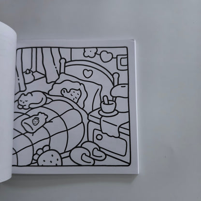Self Care Coloring Book for Adults, Cute and Easy Illustrations for Stress Relief, Perfect Gift for Birthday