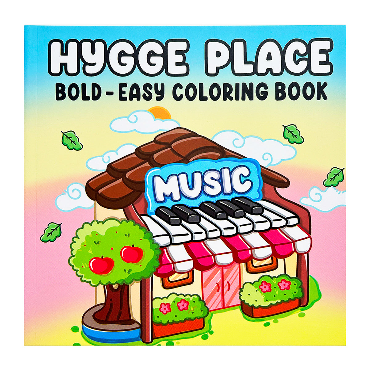 Children's Anxiety Relief Coloring Book, Stress Therapy Art, Bold Illustrations, Multiple Comforting Themes