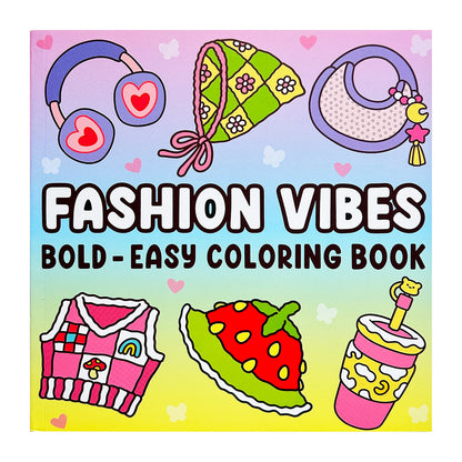 Children's Anxiety Relief Coloring Book, Stress Therapy Art, Bold Illustrations, Multiple Comforting Themes