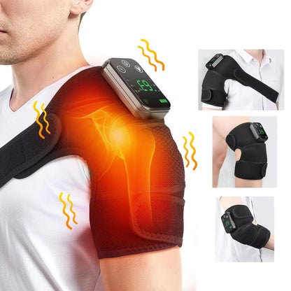 Electric Heated Shoulder and Back Massage Brace