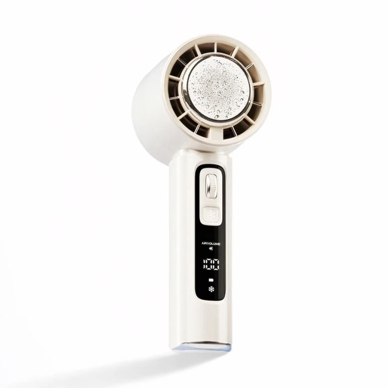 XIAOTREE Handheld Electric Fan with Semiconductor Cooling and 4000mAh Battery