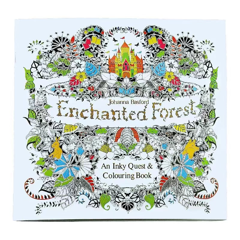 Mandalas Flower Coloring Book, For Adults and Children, Stress Relieving Art Therapy, Graffiti Drawing Painting
