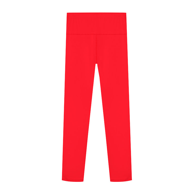 Warm Autumn Trousers for Women, High Waisted Cotton Pants, Tight Fitting Thermal Base Layer for Cold Weather