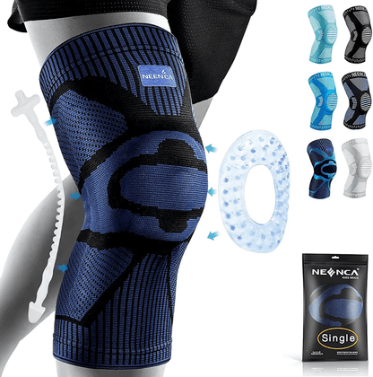 NEENCA Pro Knee Support Brace with Patella Gel and Side Stabilizers