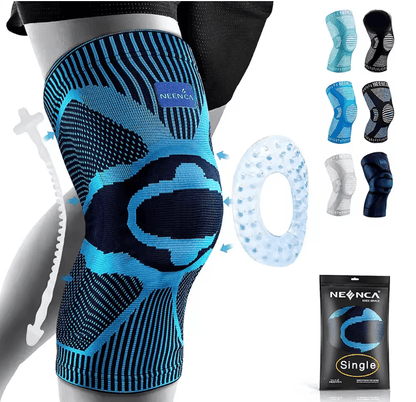 NEENCA Pro Knee Support Brace with Patella Gel and Side Stabilizers