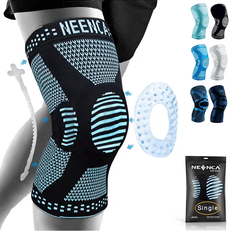 NEENCA Pro Knee Support Brace with Patella Gel and Side Stabilizers
