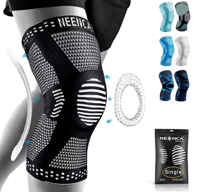 NEENCA Pro Knee Support Brace with Patella Gel and Side Stabilizers