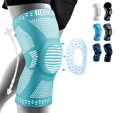 NEENCA Pro Knee Support Brace with Patella Gel and Side Stabilizers