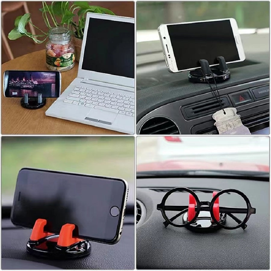 Universal 360 Rotatable Mobile Holder, Car Bracket Mount Stand, Non Slip GPS Navigation Phone Support