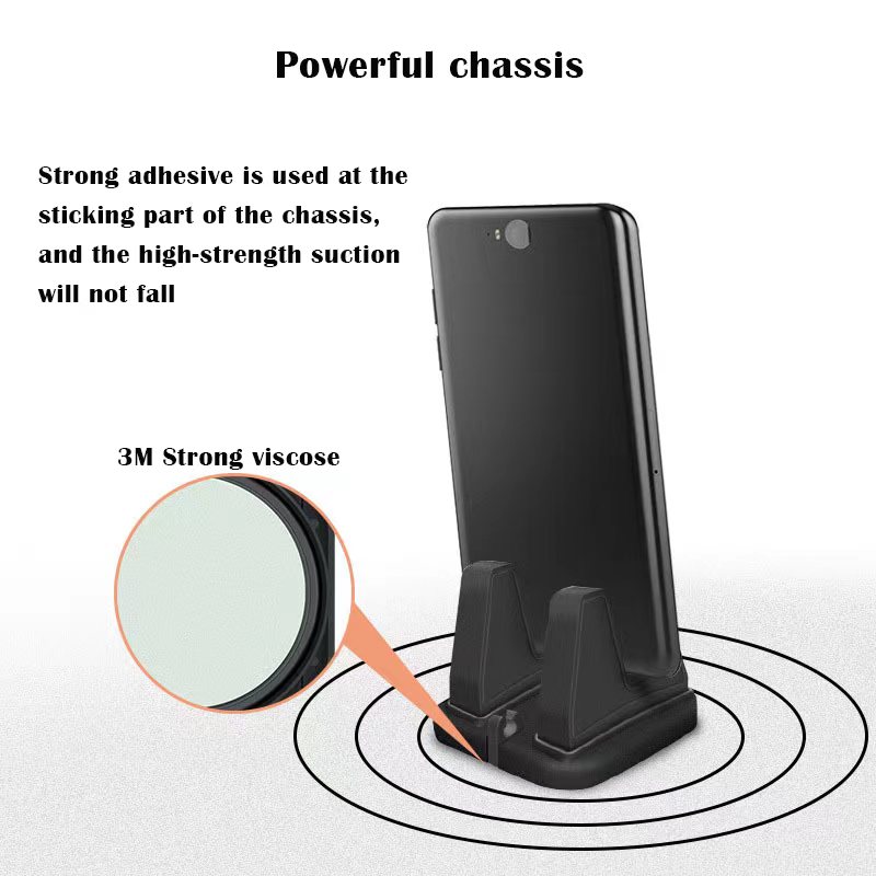 Universal 360 Rotatable Mobile Holder, Car Bracket Mount Stand, Non Slip GPS Navigation Phone Support