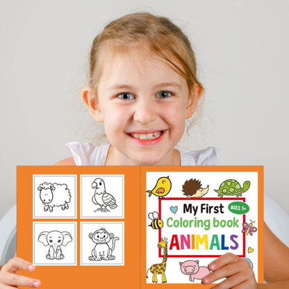 Easy Coloring Book for Adults, Art Books for Tracing and Coloring, with Kids Coloring Pages