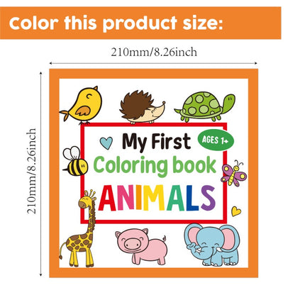 Easy Coloring Book for Adults, Art Books for Tracing and Coloring, with Kids Coloring Pages