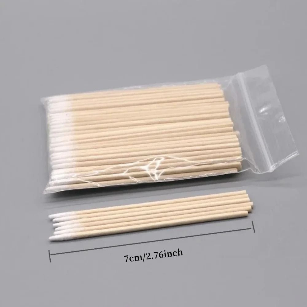 Disposable Precision Nail Polish Remover and Cotton Cleaning Sticks